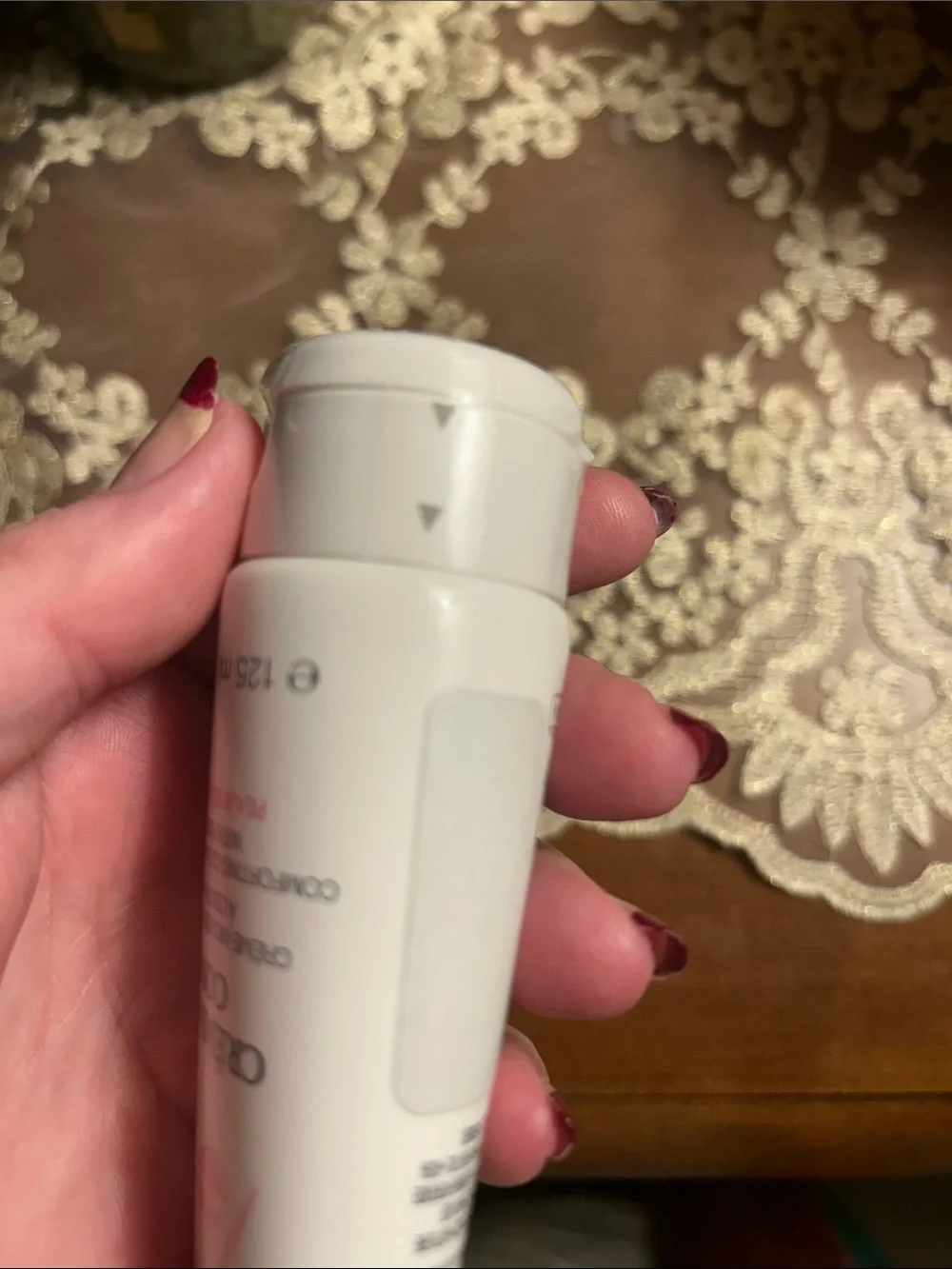 Lancome 4.2 Crème-Mousse Confort Creamy Cleanser - Pink & White